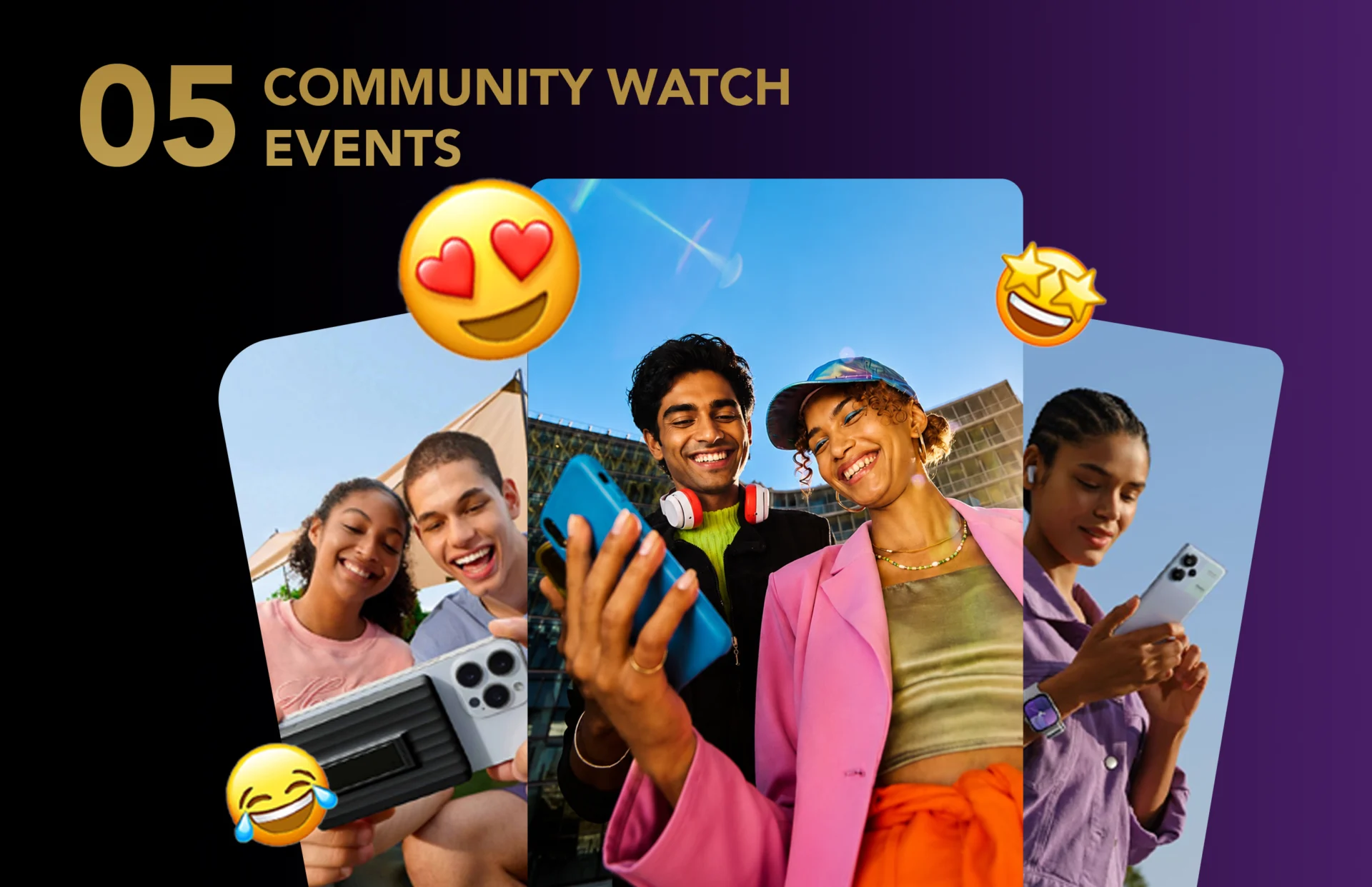 Connect with people through scheduled screenings, live filmmaker Q&As and watch parties.