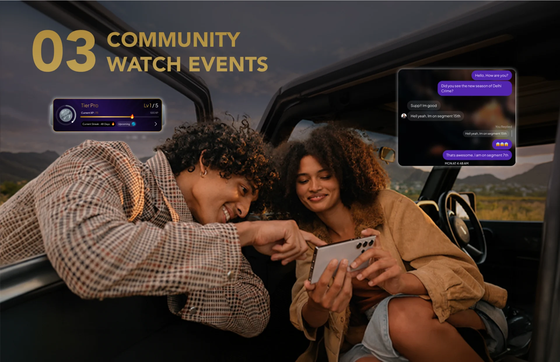 Turn your content into an event. Host screenings, run live Q&As, build a community around your work. Brands can sponsor these moments, opening up a whole new revenue stream.